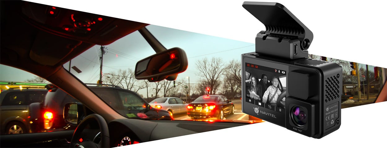 Camera auto duala DVR NAVITEL RS2 Duo.3