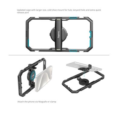 SmallRig 4704 Kit Video pentru Smartphone cu Sistem Audio si Lumini