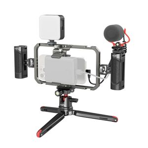 SmallRig 3384C Kit Video pentru Smartphone cu Sistem Audio si Lumini