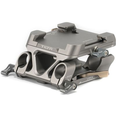 Tilta Placa de Baza Dubla 15mm LWS Arca Manfrotto Gri Titaniu
