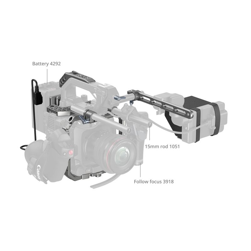 SmallRig 4946 Kit Cage pentru Canon C400.3.jpg