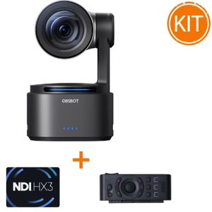 Pachet OBSBOT Tail 2 Camera PTZR AI 4K + Licenta NDI + Telecomanda Tail