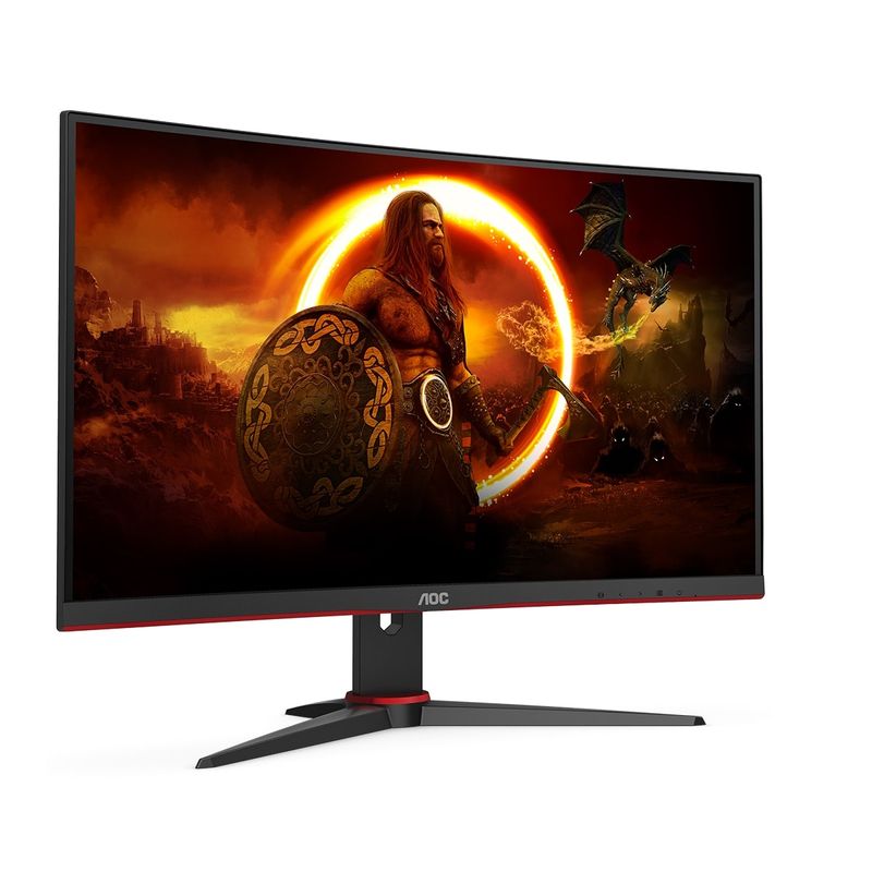 AOC C27G2E Monitor Gaming Curbat  27 VA Full HD 165Hz Negru.1