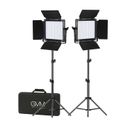 Resigilat: GVM 800D-RGB-II LED Kit 2 Lampi Video cu Softbox - RS125071054-1