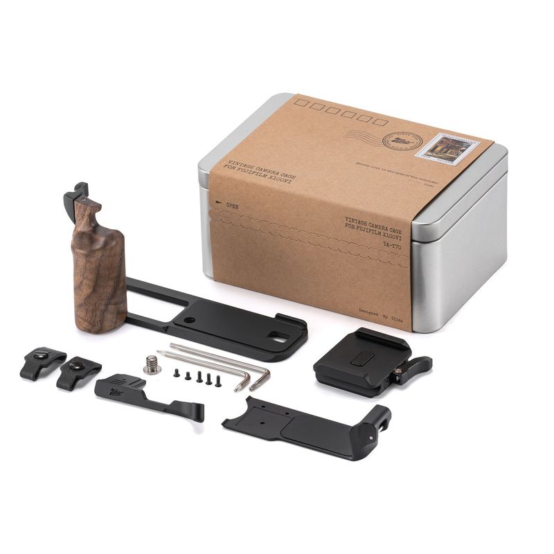 Tilta Vintage Kit Travel Camera Cage pentru Fujifilm X100VI Negru.4