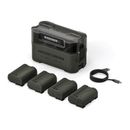 Tilta Statie de incarcare portabila pentru bateriile EN-EL15C cu 4 canale si 4 baterii Verde