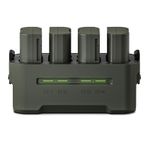 Tilta-Statie-de-Incarcare-Portabila-pentru-Bateriile-EN-EL15C-4-Canale-cu-4-Baterii-Verde.2