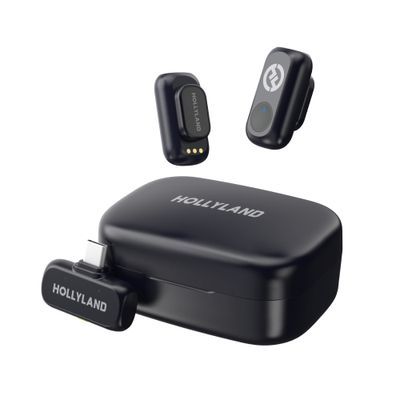 Hollyland LARK A1 Duo Microfon Wireless 2 TX + 1RX USB-C Space Gray
