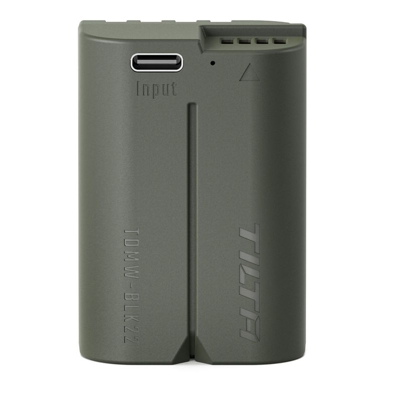 Tilta-Acumulator-Tip-DMW-BLK22-cu-USB-C-si-Incarcrare-PD-2400mAh-Verde.3
