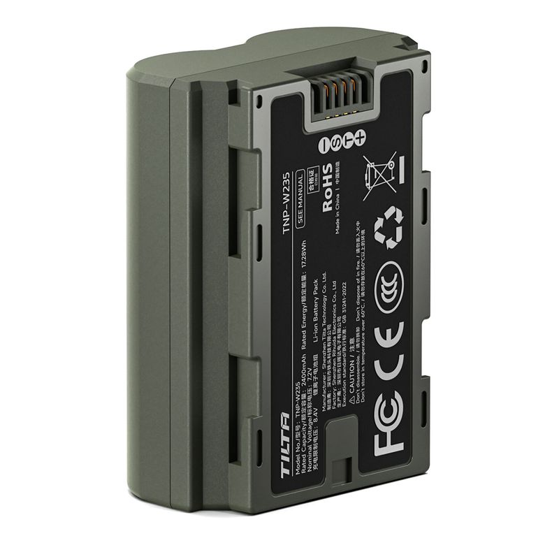 Tilta-Acumulator-Tip-NP-W235-cu-USB-C-2400mAh-Verde.3