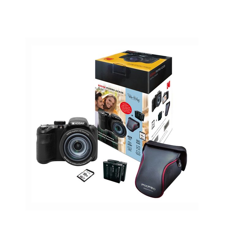 Kodak-AZ426-Kit-Special-Edition-Aparat-Foto-Compact-Negru.0