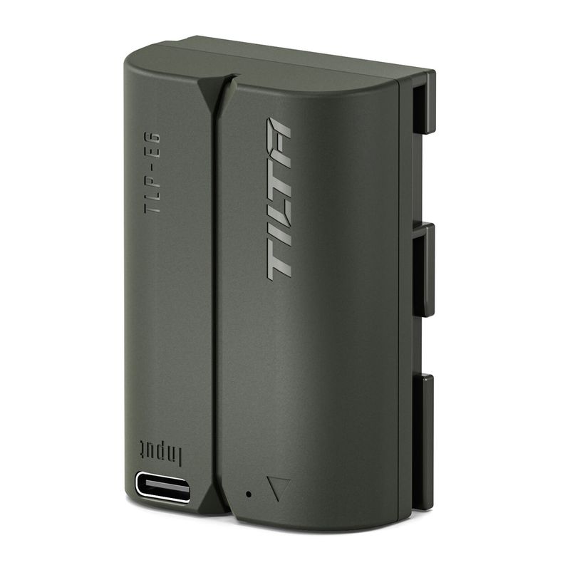 Tilta Acumulator Tip LP-E6P cu USB-C 2400mAh Verde.1