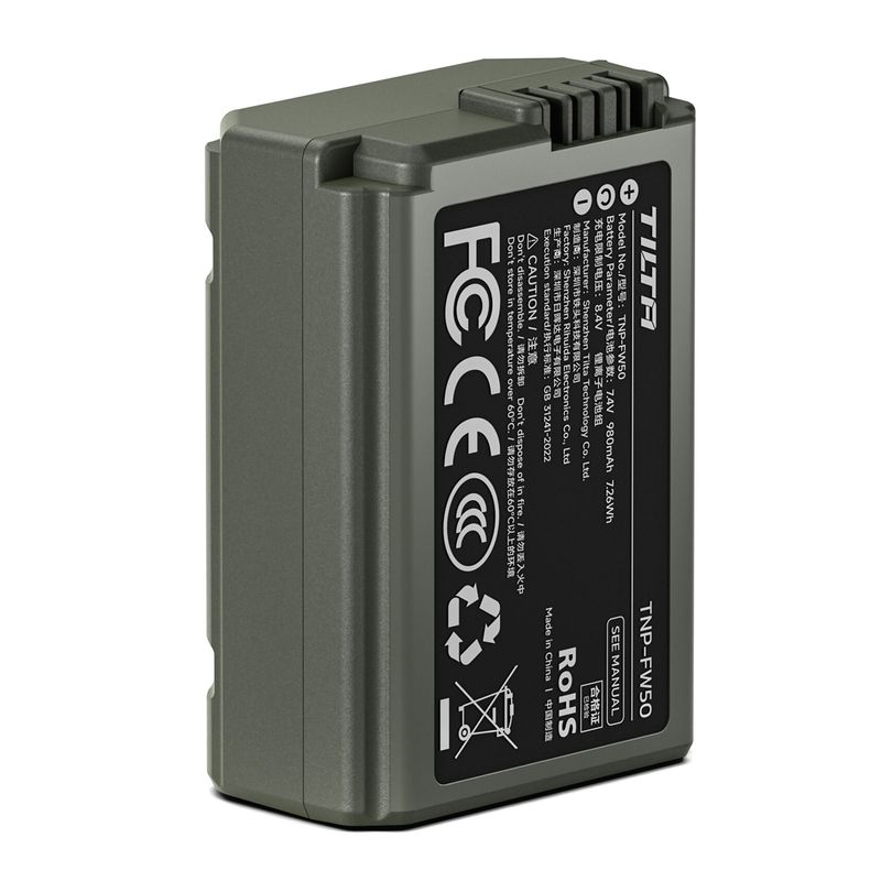 Tilta-Acumulator-Tip-NP-FW50-cu-USB-C-980mAh-Verde.3