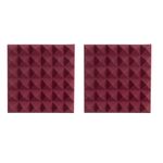 Gator Frameworks Pachet 2 x Panou Burete Izolatie Acustica 12x12 Rosu Burgundy.4