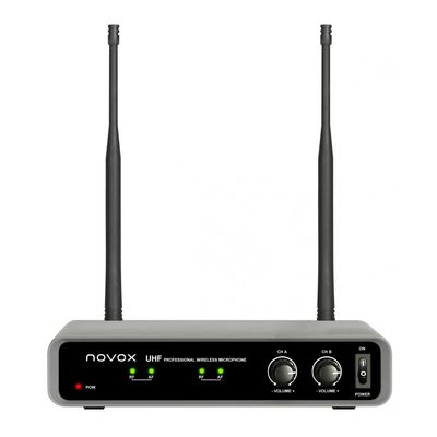 Novox FREE B2 Sistem Wireless Dual cu Baza Fixa si 2x Microfon Headset