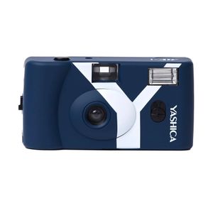 Yashica MF-1 Camera Foto pe Film Bleumarin cu 1 Film 400/24