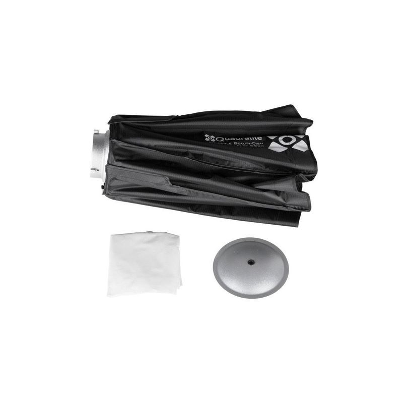Quadralite Flex 65cm Softbox Pliabil tip Beauty Dish Beauty-Dish Montura Bowens.3