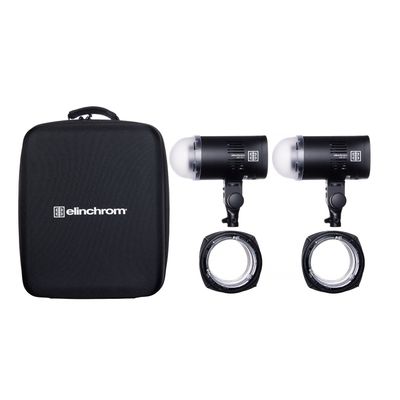 Elinchrom LED 100C Kit 2 Lampi LED RGB Portabile 100W
