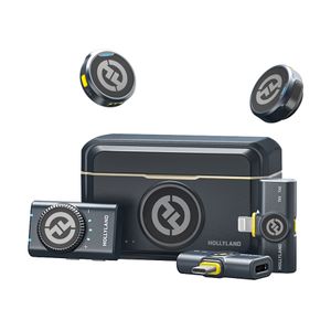 Hollyland Lark M2 Combo Sistem Wireless Compact Shine Charcoal