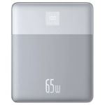Baseus Blade 2 Baterie Externa 12000mAh 65W 2x USB-C Incarcare Rapida Ultra-Subtire Argintiu