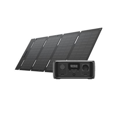 Ecoflow River 3 Kit Incarcator si Panou Solar Portabil 45W