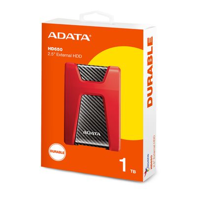 Adata Durable HD650 HDD Extern 2TB Senzor de soc -dublat. ramane AHD650-2TU31-CRD