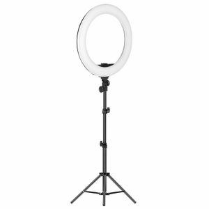 GVM HD-18S Lampa LED 55W Circulara Bi-color 3200K-5600K