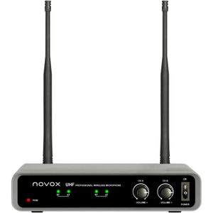 Novox FREE H2 Sistem Wireless Dual cu Baza Fixa si 2x Microfon Handheld