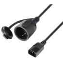 Adam Hall Cablu adaptor de alimentare CEE7-C14 0.5m