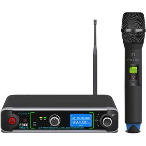 Novox FREE PRO H1 Sistem Wireless cu Baza Fixa si Microfon Handheld