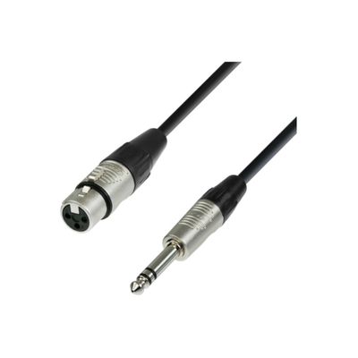 Adam Hall 4Star Cablu Microfon XLR mama-TRS 6.3mm 10m