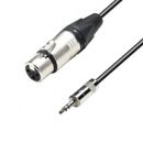 Adam Hall 5Star Cablu XLR mama-TRS 3.5mm 1.5m Mono