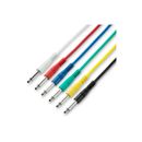 Adam Hall 3Star Patch Set 6 Cabluri TS 6.3mm 0.9m