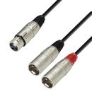 Adam Hall 3Star YFMM 0600 Cablu 2 XLR tata - XLR mama 6 m