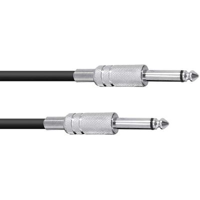 Omnitronic Cablu Jack 6.3 mono 6m Negru