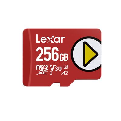 Lexar Play Card de Memorie microSDXC 256GB UHS-I/A2/U3 V30