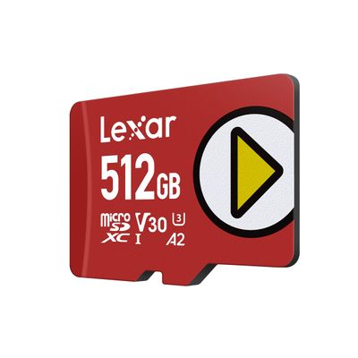Lexar Play Card de Memorie microSDXC 512GB UHS-I/A2/U3 V30