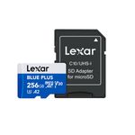 Lexar Blue Plus Card de Memorie microSDXC cu Adaptor SD 256GB C10 V30