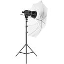 GVM P80S-1 Kit Lampa LED 80W 5600K cu Stativ si Umbrela