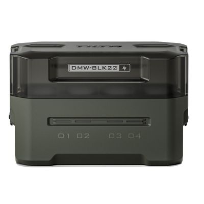 Tilta Statie de Incarcare Portabila pentru Bateriile DMW-BLK22 4 Canale Verde