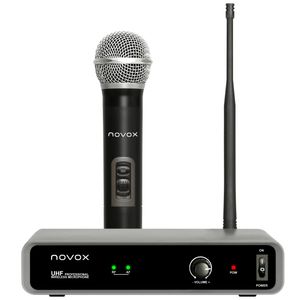 Novox FREE H1 Sistem Wireless cu Baza Fixa si Microfon Handheld