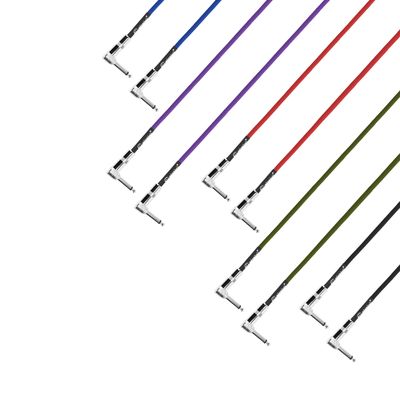 Adam Hall 4 STAR IRR 0090 Set 5 Cabluri TS 6.3mm 90cm