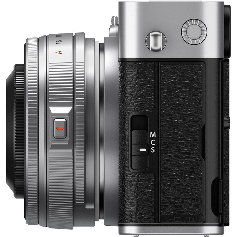 Fujifilm X-E5 Aparat Foto Mirrorless Kit cu Obiectiv XF 23mm Argintiu-4