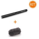 Pachet Sennheiser MKE600 Microfon Shotgun Condenser + MZH600 Antivant
