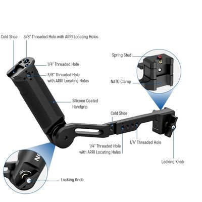 Neewer Maner Ajustabil pentru RS2/RSC2/RS3/RS3 PRO