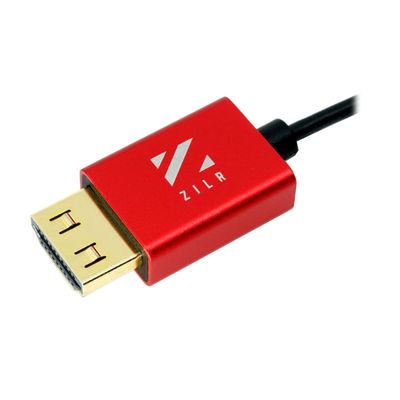 ZILR Cablu HDMI 8Kp60 Hyper Thin Ultra High Speed 1m cu Ethernet