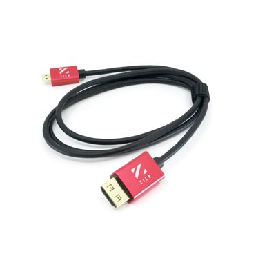 ZILR Cablu Micro HDMI la HDMI 8Kp60 Hyper Thin Ultra High Speed 50cm cu Ethernet