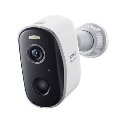 Baseus Security N1 Plus Camera Supraveghere 2K HD Baterie 10.500 mAh Alb