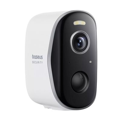 Baseus Security N1 Plus Camera Supraveghere 2K HD Baterie 10.500 mAh Alb