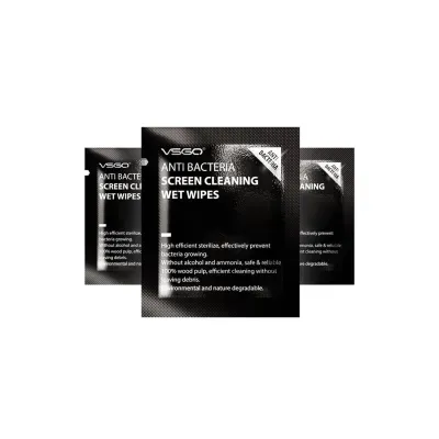 VSGO Kit Servetele Antibacteriale pentru Curatare Ecran 60 Bucati